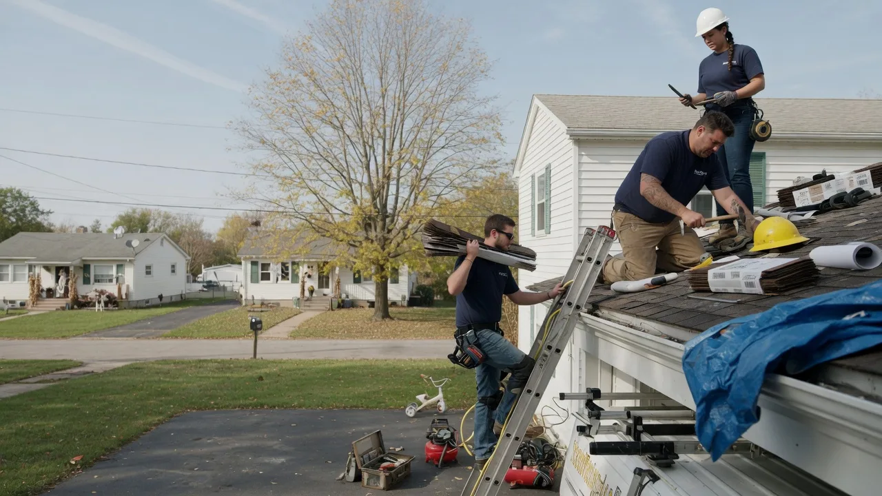 Local Roofing Contractors in Collison, IL near me